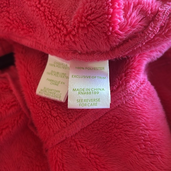 Lilly Pulitzer Grace Fleece Zip Up Jacket in Pink - Picture 7 of 7
